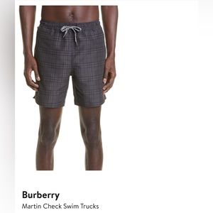 Burberry Men’s Swim Trunks